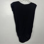 Lucy & Laurel  Black Tank Top with Floral Detail Photo 5