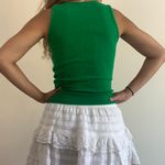 Citi Wear Green Rib Knit Tank Top Photo 3