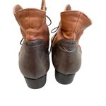 Tano Italian Made Womens Brown Leather Lace Photo 6