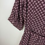 Eshakti Graphic Dot Print Crepe Sash Tie Dress 1X 18W Maxi Fit and Flare Retro Photo 2