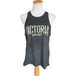 Victoria's Secret Womens  Sport Gold Glitter Performance Tank Top - Sz L Photo 1