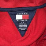 Tommy Hilfiger Vintage Y2K Womens Track Jacket Size S Red Zip Up Spell Out Flag Photo 4