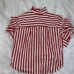 A New Day Button Up Red Striped Shirt size XXL Photo 2