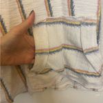 Ocean Drive Baja Hoodie Striped Pullover in Cream Multicolor – Women’s Medium Photo 4