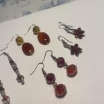 Women’s Lot Of 4 Costume Earrings Pierced Dangle Drop Photo 6