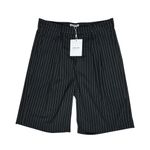 Jaded London Pinstripe Goliath Baggy Shorts, Black, W36 Photo 6