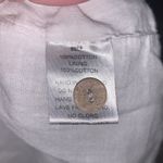 Roolee  white keyhole lined short sleeve blouse Photo 7