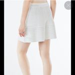 BCBGMAXAZRIA Knit Jacquard Queeny A-Line Skirt White Black Size Small Photo 1