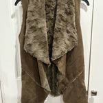 Altar'd State Brown Faux Fur Vest Size S Photo 7
