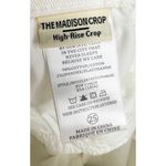 BLANK NYC  Madison Crop Jeans High-Rise Distressed White Denim Size 25 Cropped Photo 4