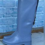 Stuart Weitzman The Griffin Rain Boot in Color Blue size 5/6.5 Photo 0