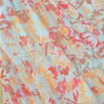 Abercrombie & Fitch Floral Print Poplin Midi Dress Small Casual Coastal Vacation Photo 3