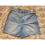 Madewell NWTs  Baggy Denim Shorts Spring Summer Relaxed Light Wash Streetwear Y2K Photo 1