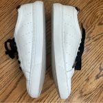 J.Crew | White Leather Animal Print Sneakers Photo 10