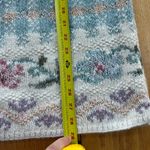 EXPRESS  Tricot Vintage 90’s Floral Angora Silk Blend Sweater Pullover Size XS Photo 5