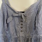Torrid Blue and White Stripe Babydoll Cami Photo 4