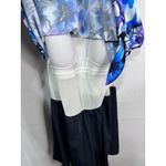 Le Cove Blue Floral Print Tank Beach Swimsuit Dress Plus Size 18 Photo 2