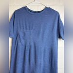 ZARA  Trafaluc Woman’s Blue Casual T-Shirt Mini Spring Short Sleeve Dress Small Photo 1
