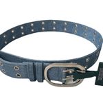 Wild Fable Women’s, Juniors Denim Belt With Silver Buckle Holes. 90s Y2K Look. Sz Small 38” Photo 0