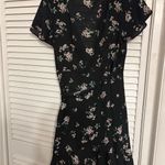 Abercrombie & Fitch floral ruffle wrap dress mini medium Photo 4