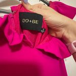 DO+BE  Vibrant Pink Ruffle Dress Photo 2