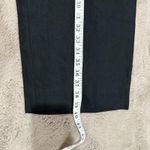 Real Clothes Black 100% Irish Linen Pants Women's 14 Classic‎ Nature Minimalist Photo 8