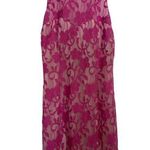 Ark & Co. Pink Lace Halter Dress Small Photo 0