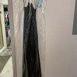 Dillard's Sparkly Black Formal Dress Photo 6