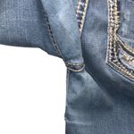 Silver Jeans Co Silver Jeans Suki Mid Slim Boot Jeans Western Fluid Denim 31X31 Sequined Photo 8