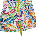 Lauren Ralph Lauren Purple Multi Paisley Faux Wrap Midi Crepe Dress Size 6 Job Photo 13