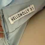 Hello Molly  Blue Open Back Tie Mini Dress Small AU 8 US 4 Photo 3