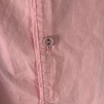 SKIMS  Sleep Shirt Women's M/M Pink Cotton Button Down Long Sleeve Pajama Top Photo 5