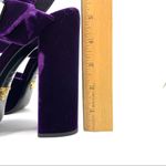 Prada purple velvet platform sandals, made in Italy, size 37.5 Photo 14