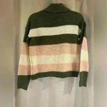 Derek Heart Women’s Pink  Turtleneck Sweater Photo 1