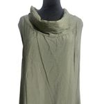 NEW Cut Loose Size Medium Rayon Parachute Cowl Neck Maxi Dress Photo 3