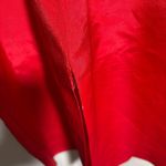 VTG Climax 80s‎ David Howard Red Party Prom NYE Dress Ruffles Dramatic 3/4 *XXS Photo 6