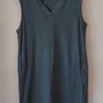Pact  XL Organic Cotton Airplane Hooded Tank Midi Dress Photo 0