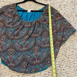 Carol Rose  chiffon batwing blouse Size XL Blouse Top Photo 3