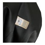 Calvin Klein Vintage 80s  Double Breasted Union Label Black Peacoat Size 8 Photo 6