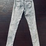 Classic Fashion Vintage 80s Grey Acid Washed High Rise Jeggings/Leggings Size L Size M Photo 6