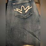 Bootcut Kira Plastina Light Wash Blue Denim, Distressed, Size 27 Photo 5