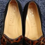 A. Bottega Milano suede leather leopard shoes Black Size 7 Photo 2