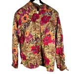 Laura Ashley Vintage 90's  Floral Jacket Silk Cotton Button Down Womens‎ Medium Photo 0