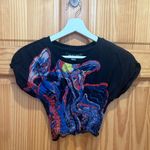 Urban Outfitters  Size Small Black Skull Top Photo 1