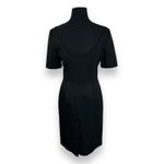 J.Crew EUC  Wool Knee Length Short Sleeve Dress Womens 4‎ Black Photo 1