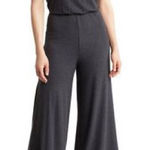 Go Couture  Dark Gray Wide-Leg Jumpsuit Photo 0