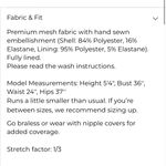 Oh Polly Black Embellished Strapless Cowl Neck Mini Dress Photo 7