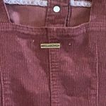 Billabong Corduroy Button-Down Mini Dress - Burgundy Photo 3
