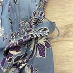 BeachLunchLounge Multicolor Floral Print 3/4 Sleeve Knee Length Dress Size M Photo 9