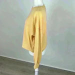 Hippie Rose  Yellow “Sunny” Sweatshirt Size L Photo 2